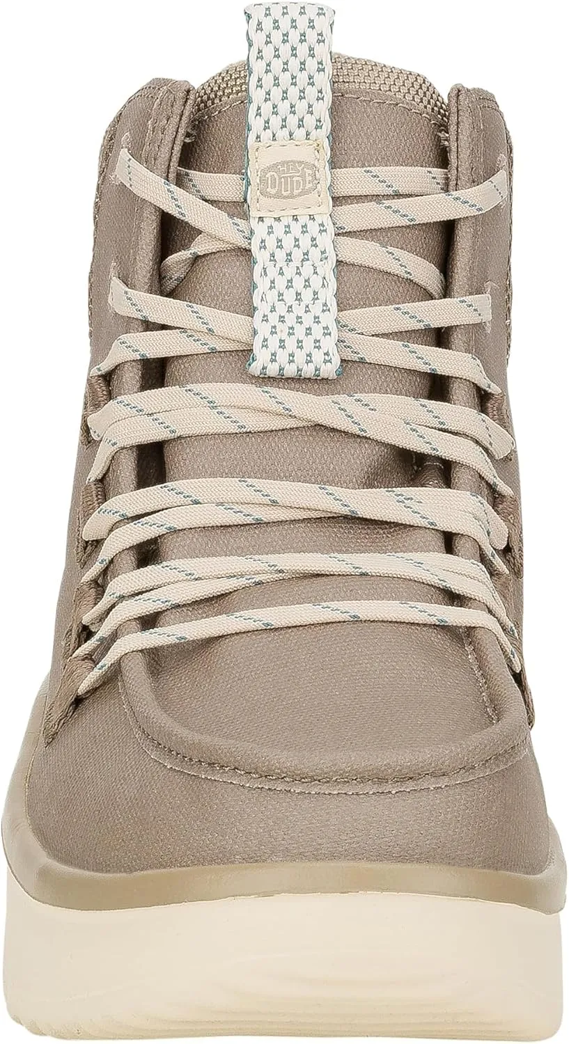 Hey Dude Women's Wendy Peak Apres Coated Twill Ankle Boot