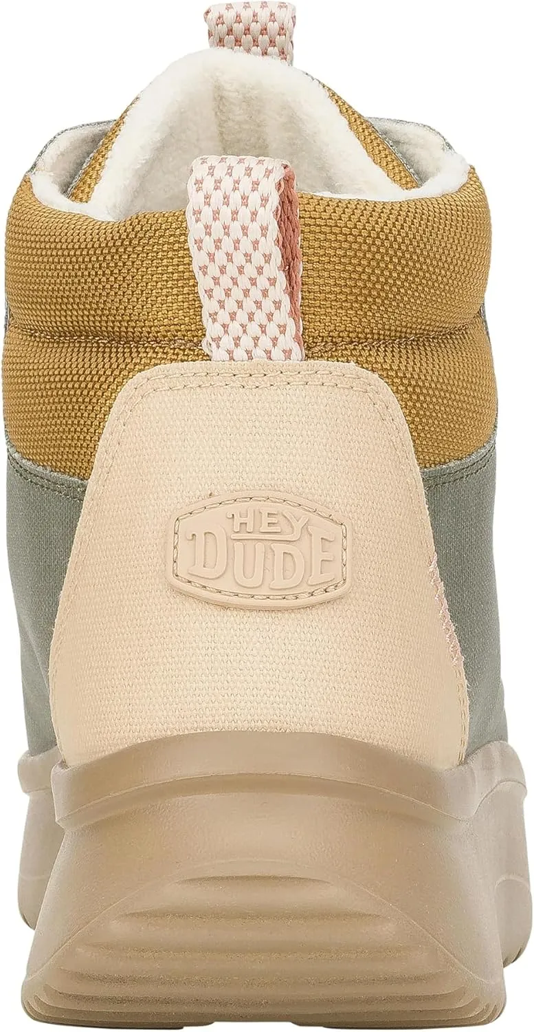 Hey Dude Women's Wendy Peak Apres Coated Twill Ankle Boot