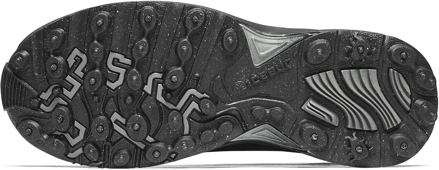Icebug Mens Ivalo3 BUGrip Winter Walking Boot with Carbide Studded Traction Sole