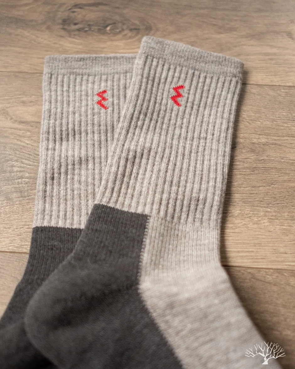 IHG-030 Work Boot Socks - Grey/Charcoal