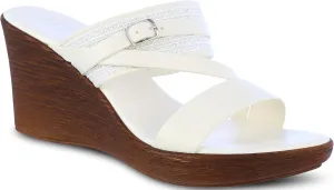 ITALIAN Shoemakers Womens Andre Heels 6 White