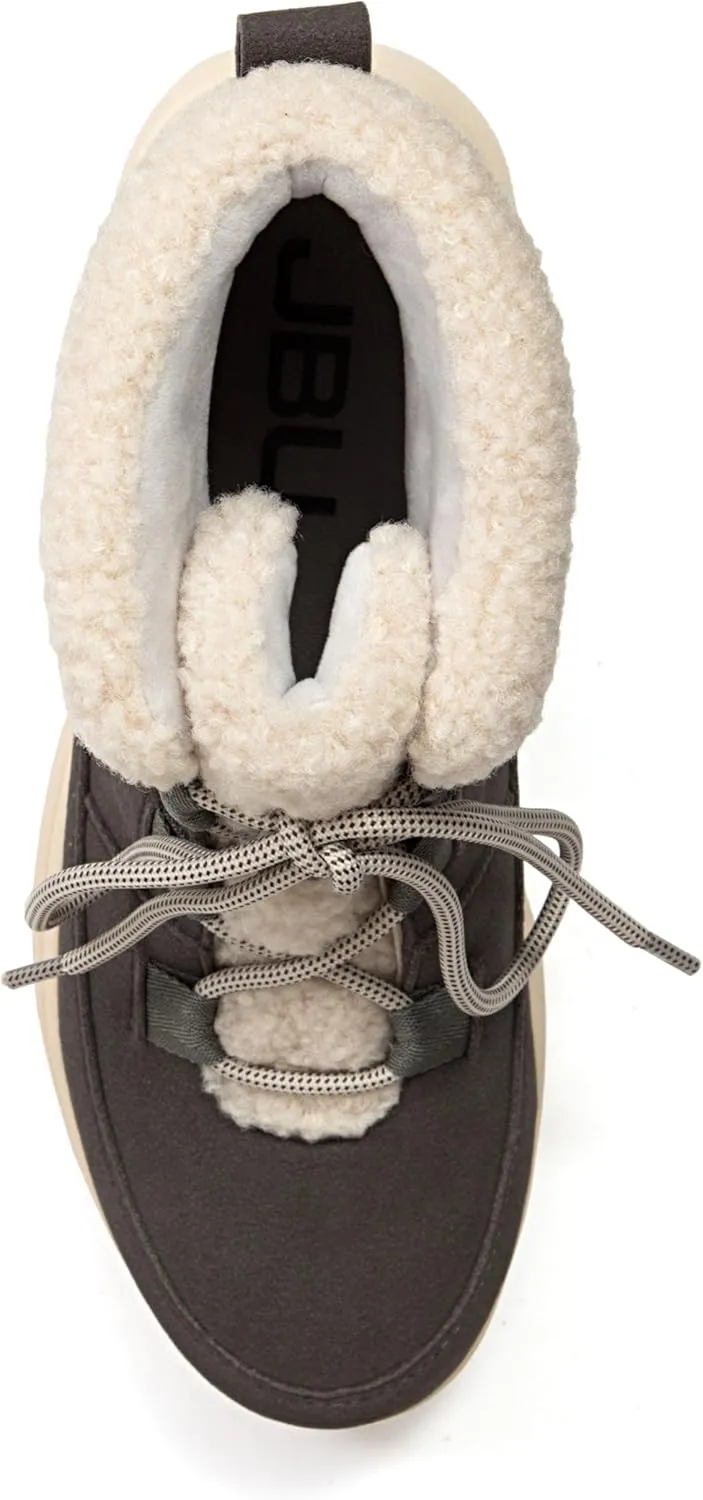 JBU Women's Freeze Lace Up Casual Ankle Winter Boot