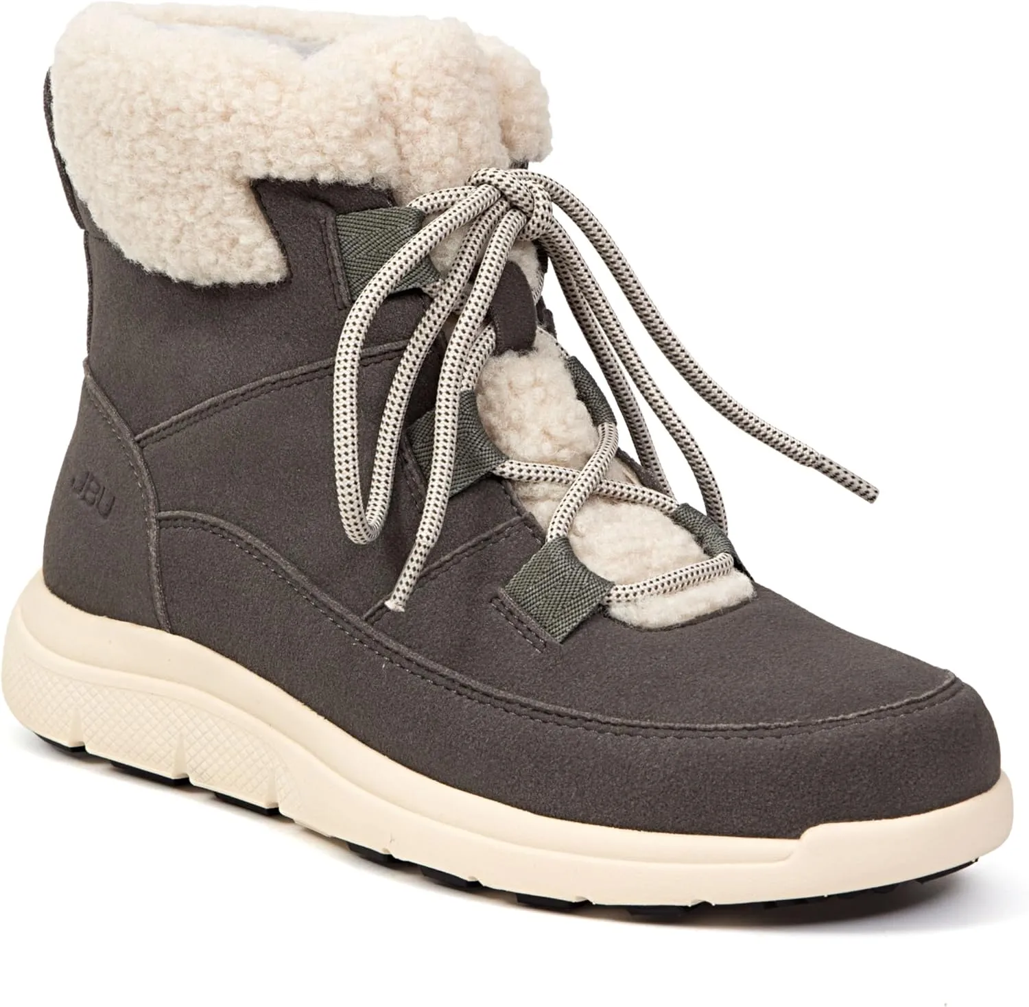 JBU Women's Freeze Lace Up Casual Ankle Winter Boot