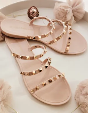 Jelly Studded Sandals