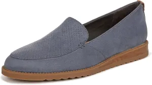Jet Slip Secure platform Toe Oxide Loafers Classic Blue Away Attractive Scholl's Rounded Dr. Microfiber On