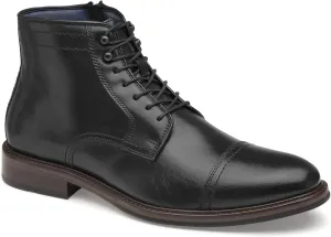 Johnston & Murphy Men’s XC Flex Raleigh Cap Toe Zip Boot | Full-Grain Leather | Cushioned Footbed | Leather/Rubber Sole