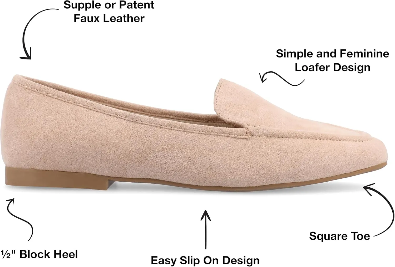 Journee Collection Women's Standard Width Loafer