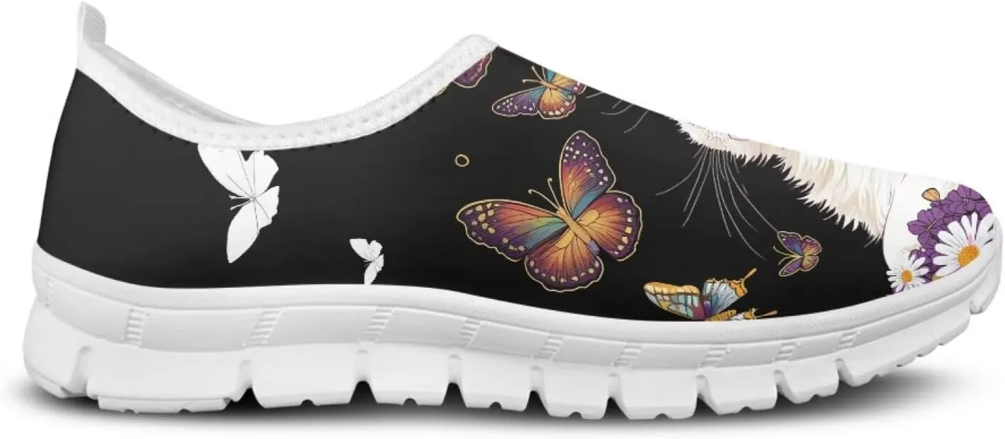 JoyLamoria Hummingbird Sneakers Low Top Flats Loafer Lightweight Walking Travel Shoes Girls 2025 Fashion Boat Shoes
