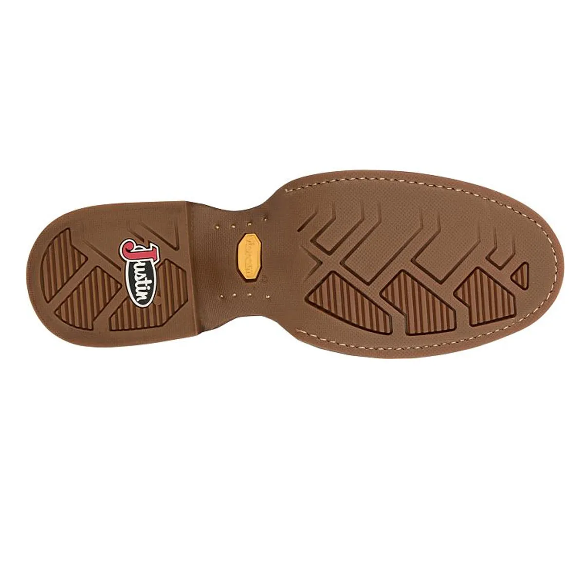 Justin Back Men Footwear Cowboy/Western Wild Bill 11" Western Color Brown (#FN7352)