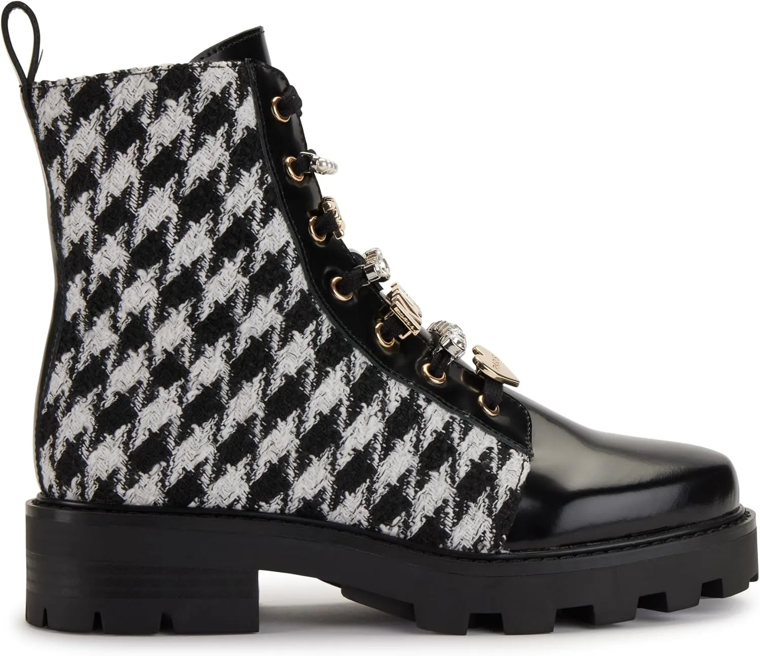 KARL LAGERFELD womens Everyday Cold Weather Mela - Combat Boot