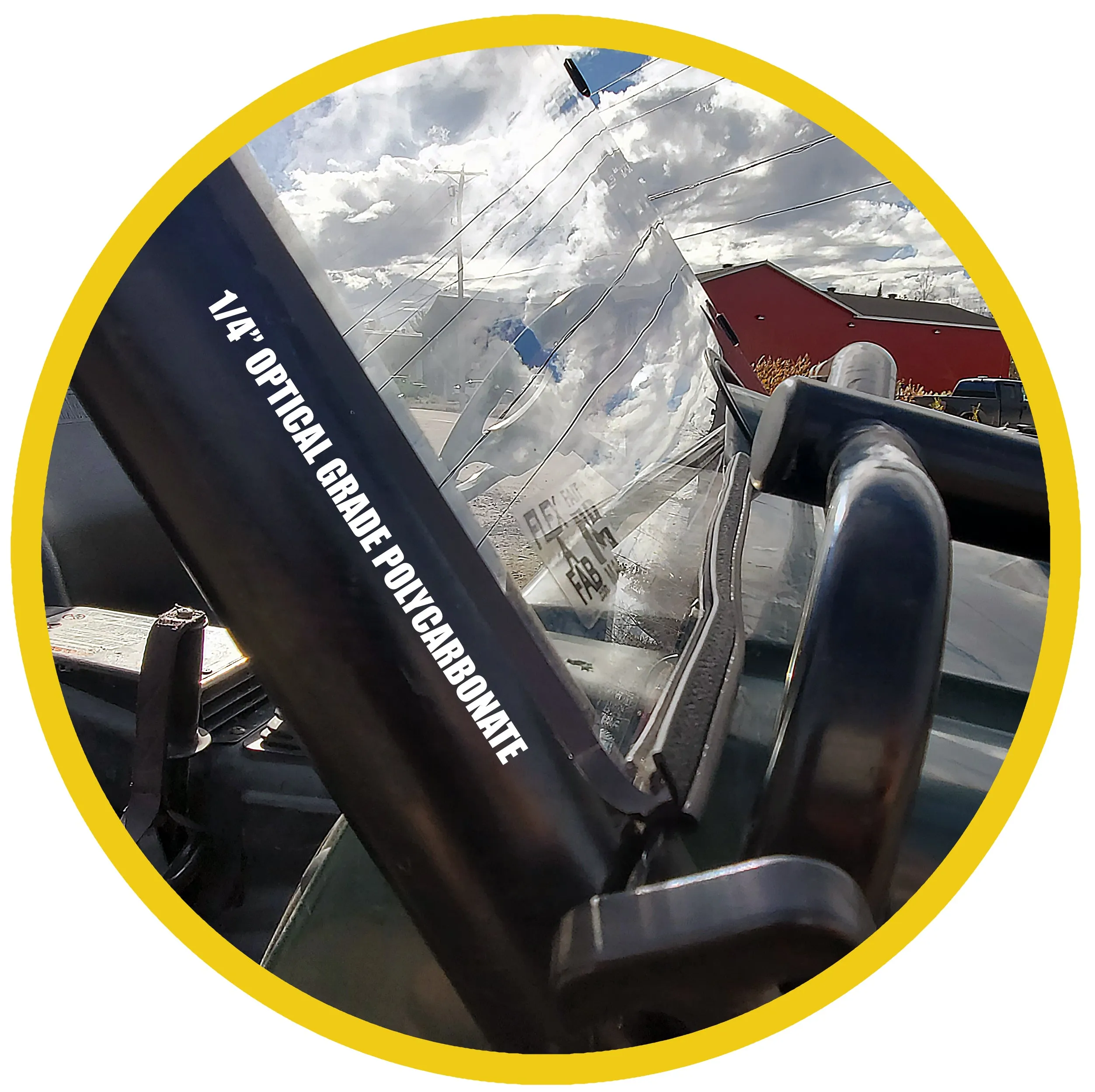 KAWASAKI MULE PRO FX DX 2015  Windshield Half Lower