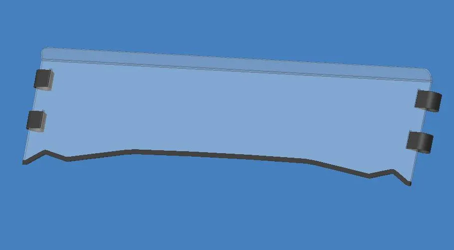 KAWASAKI MULE PRO FX DX 2015  Windshield Half Lower