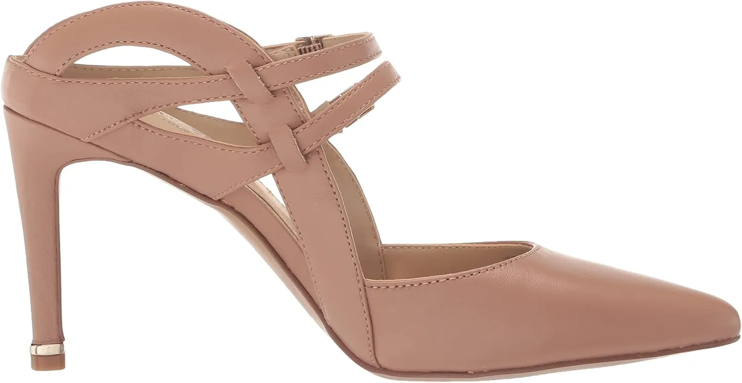 Kenneth Cole Women's Riley 85 Double Strap Mule Heeled Sandal