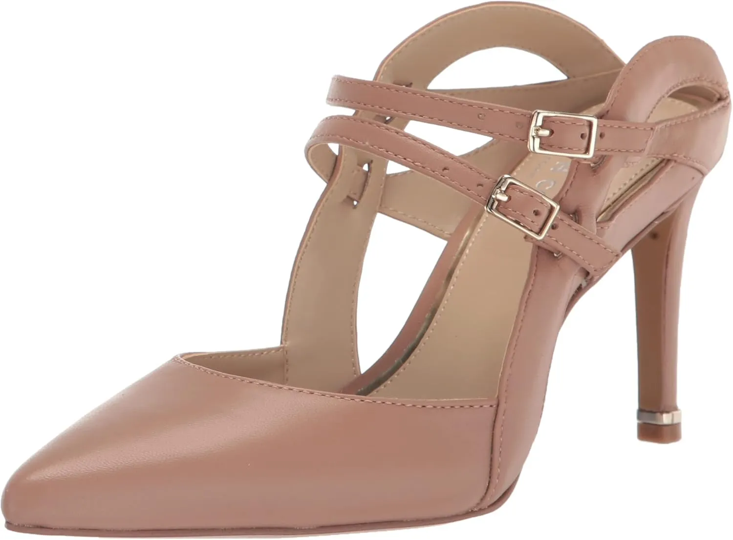 Kenneth Cole Women's Riley 85 Double Strap Mule Heeled Sandal