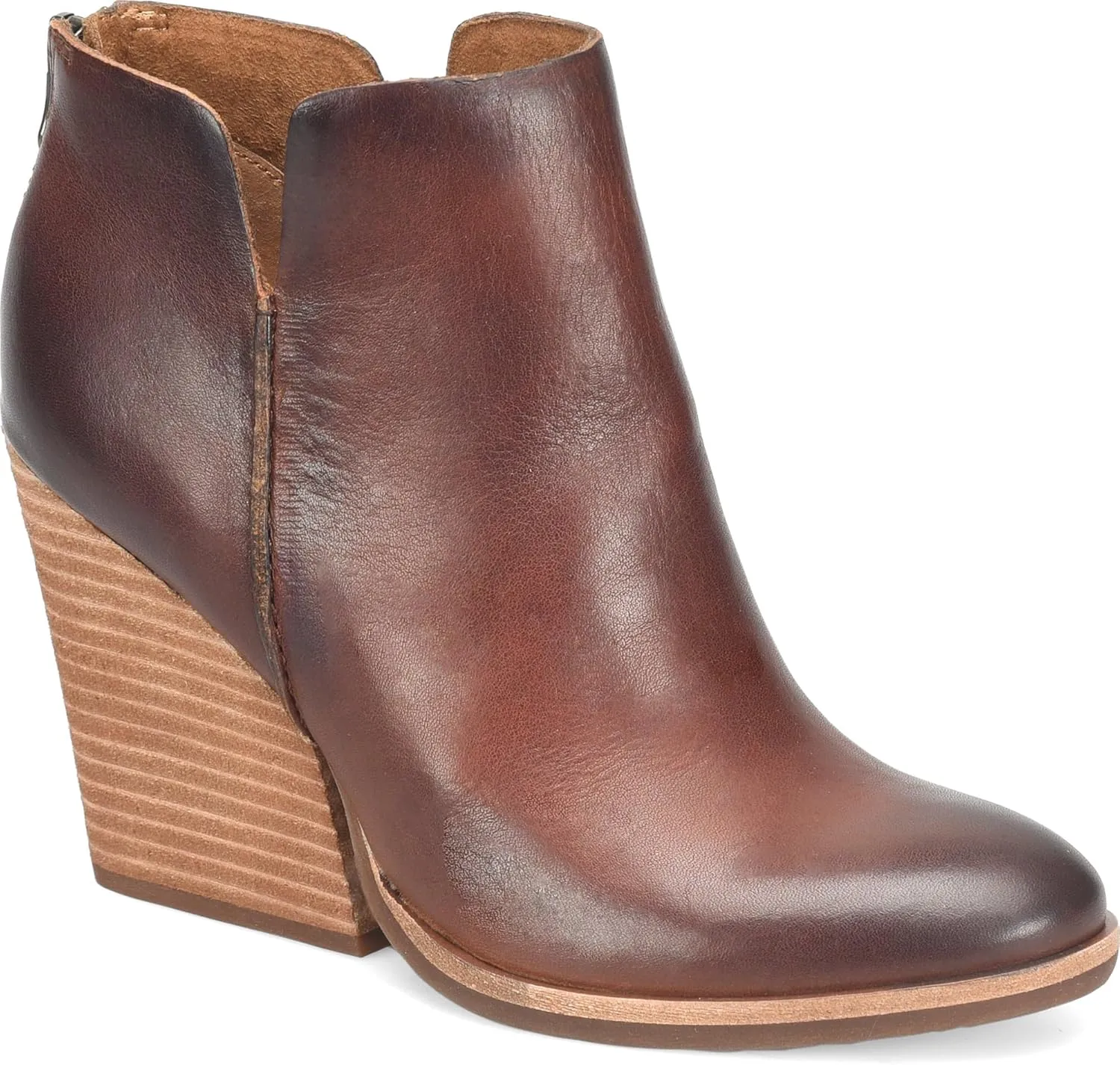 KORK-EASE Women's Chandra II Leather Ankle Bootie