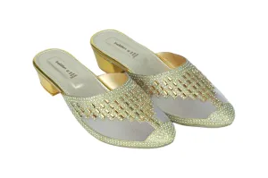LADIES FANCY CUT OUT MULE 990366
