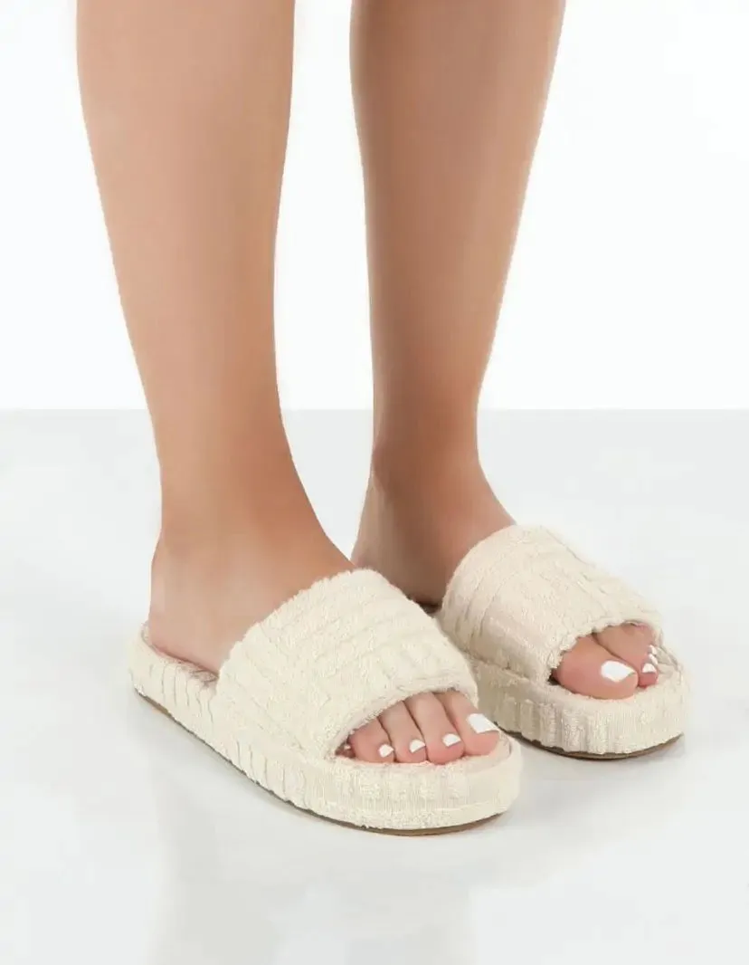 Ladies' Plush Comfort Slippers