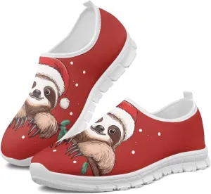 Ladies Slip on Work Casual Tennis Shoes Non-Slip Running Walking Sneakers Lightweight Comfortable Gym Shoes
