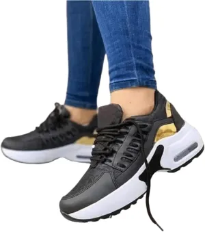 Ladmiple Sneakers For Women Walking Shoes Comfortable Slip on Fashion Casual Dressy Summer Low Top Platform Flats Loafer