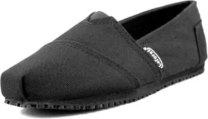 Laforst Dale 3312 Womens Sunbrella Slip Resistant Waitress Server Slip On Flat