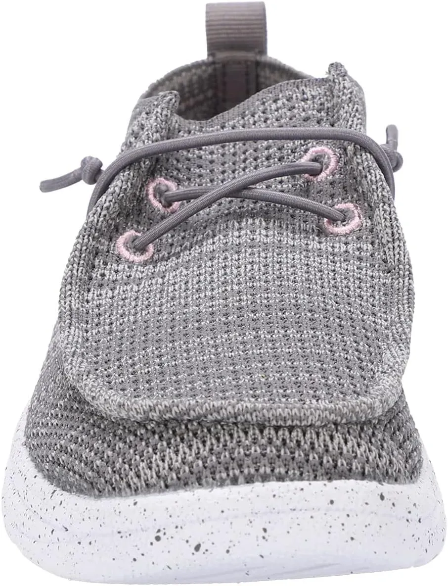 Lamo Women's Michelle Lightweight Breathable Water-Resistant Knit Canvas Slip-On Casual Shoes Lite Eva Outsole