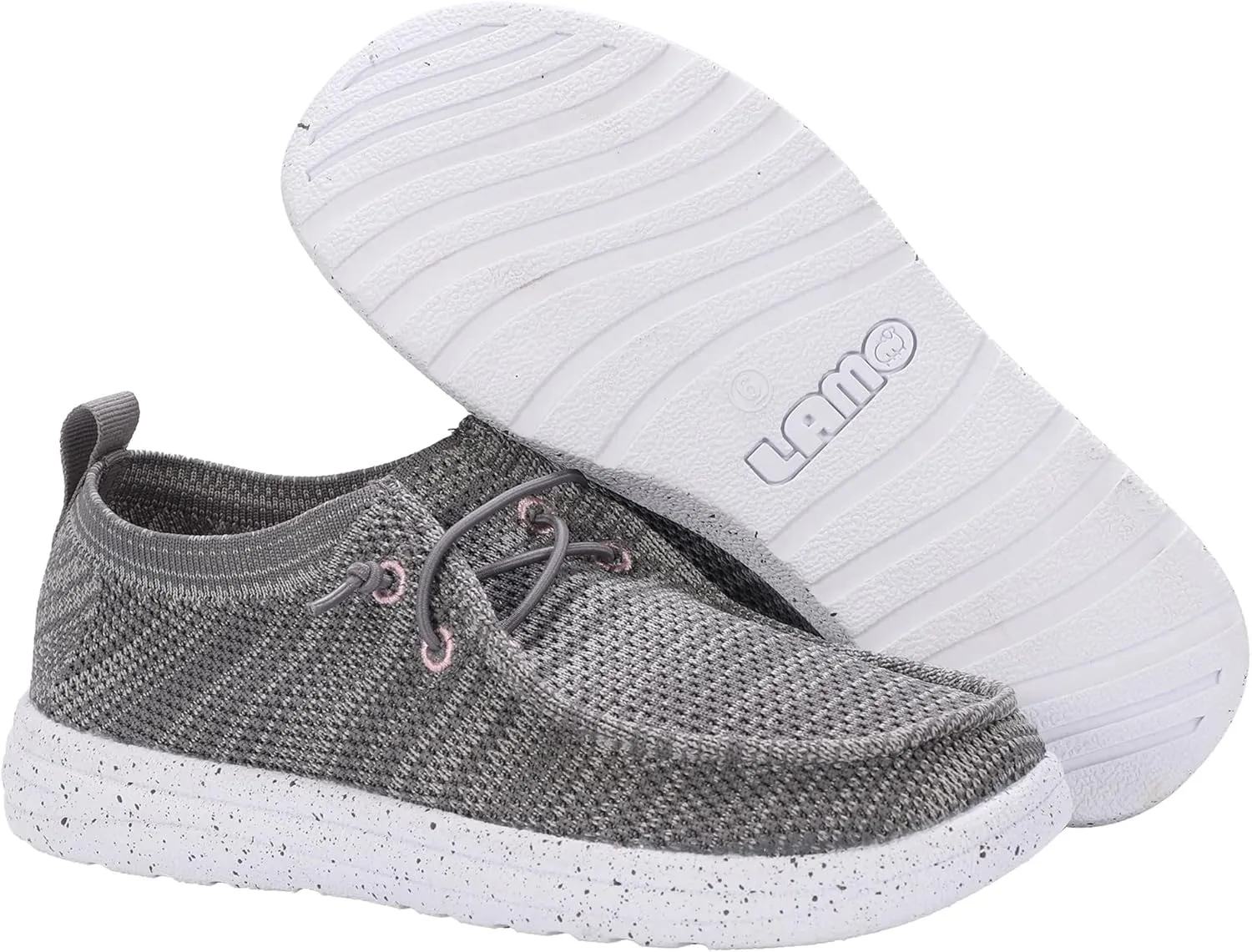 Lamo Women's Michelle Lightweight Breathable Water-Resistant Knit Canvas Slip-On Casual Shoes Lite Eva Outsole