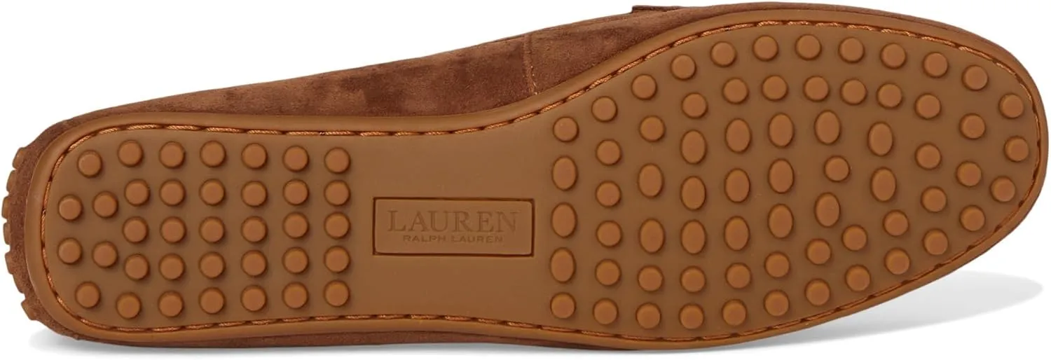 Lauren Ralph Lauren Women's Barnsbury Suede Loafer Driving Style