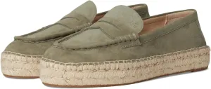 Lauren Ralph Lauren Women's Luize Suede Loafers Espadrille Flat