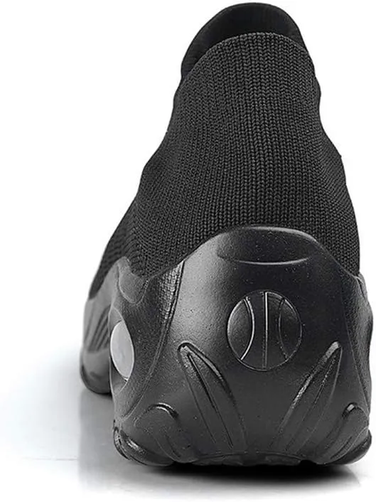 LEADER SHOW Women's Casual Walking Shoes Comfortable Loafers Slip-On Nursing Shoes Fashion Platform Sneakers