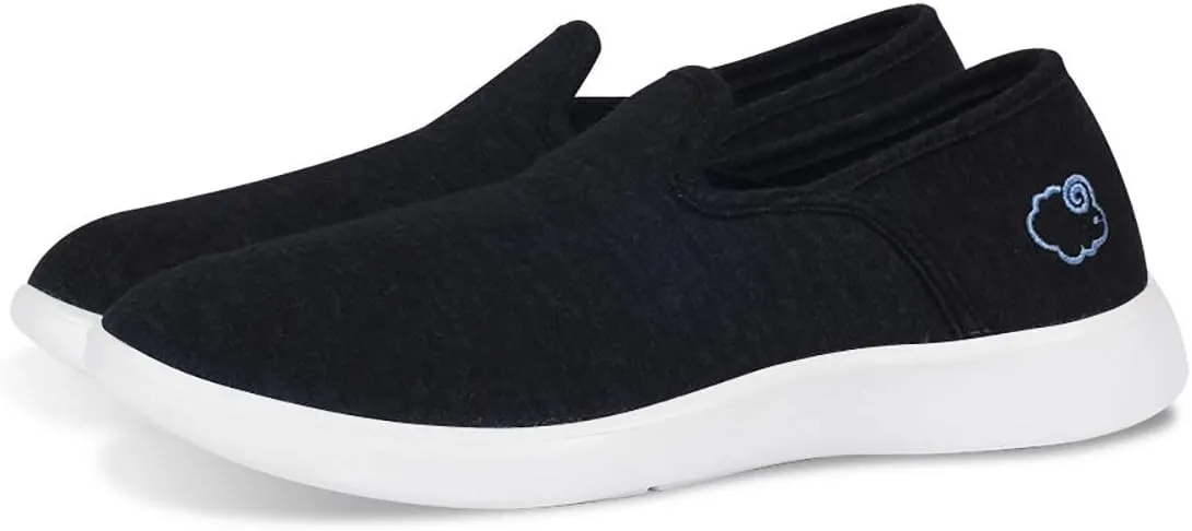 LeMouton Men's Wool Shoes Comfortable Lightweight Walking Casual Slip on