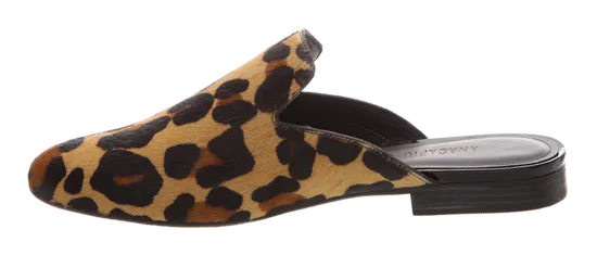 Leopard Print Mule