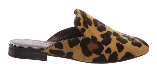 Leopard Print Mule