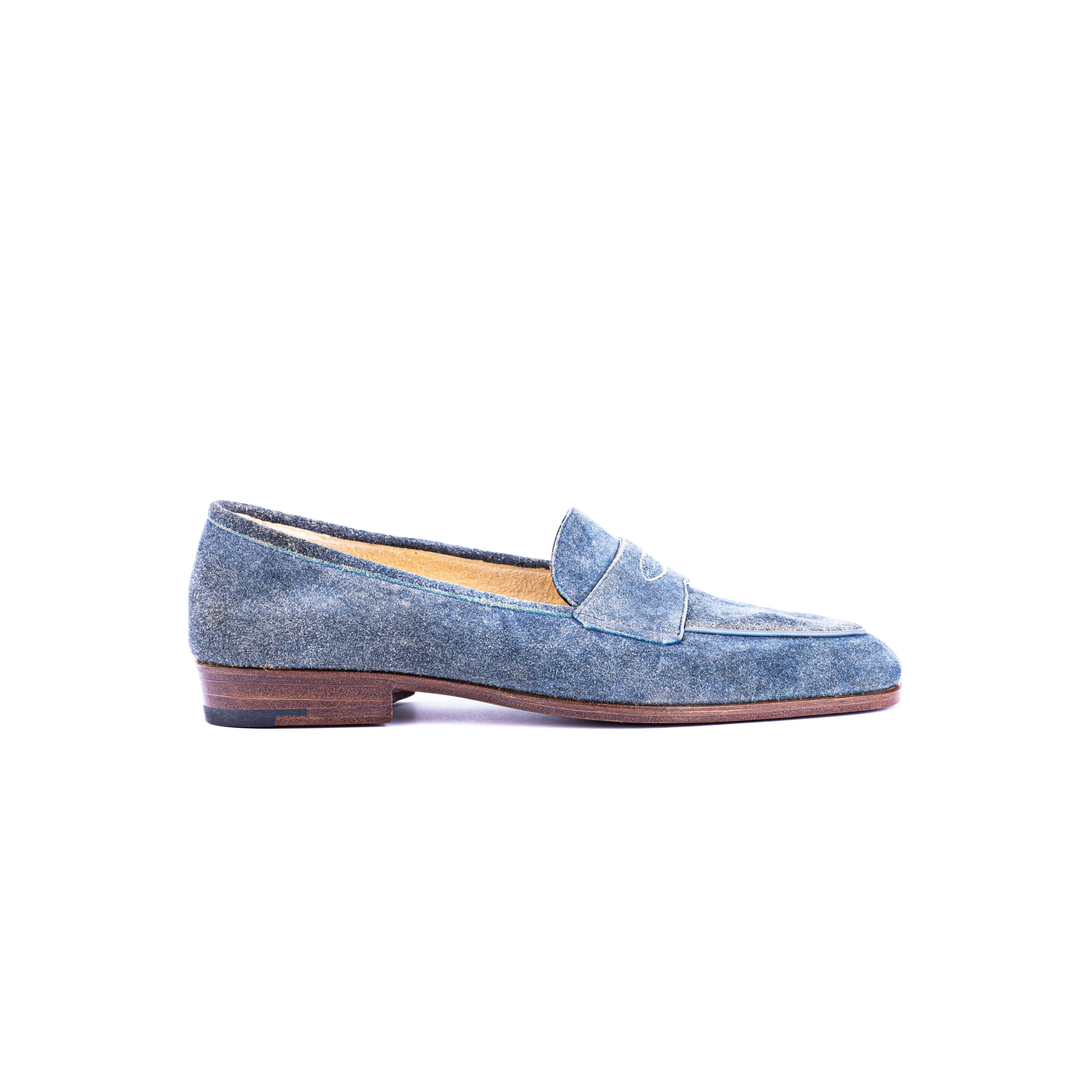 Lined but unconstructed summer Loafer