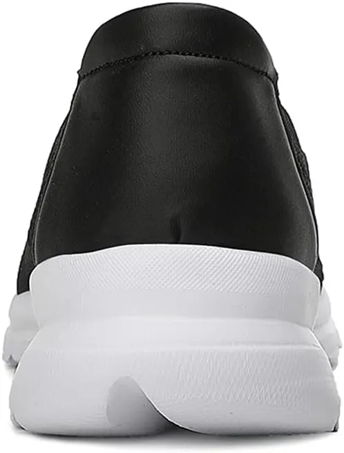 LLTMALL Women's Mesh Slip on Sneakers Comfortable Knit Ballet Flats Shoes