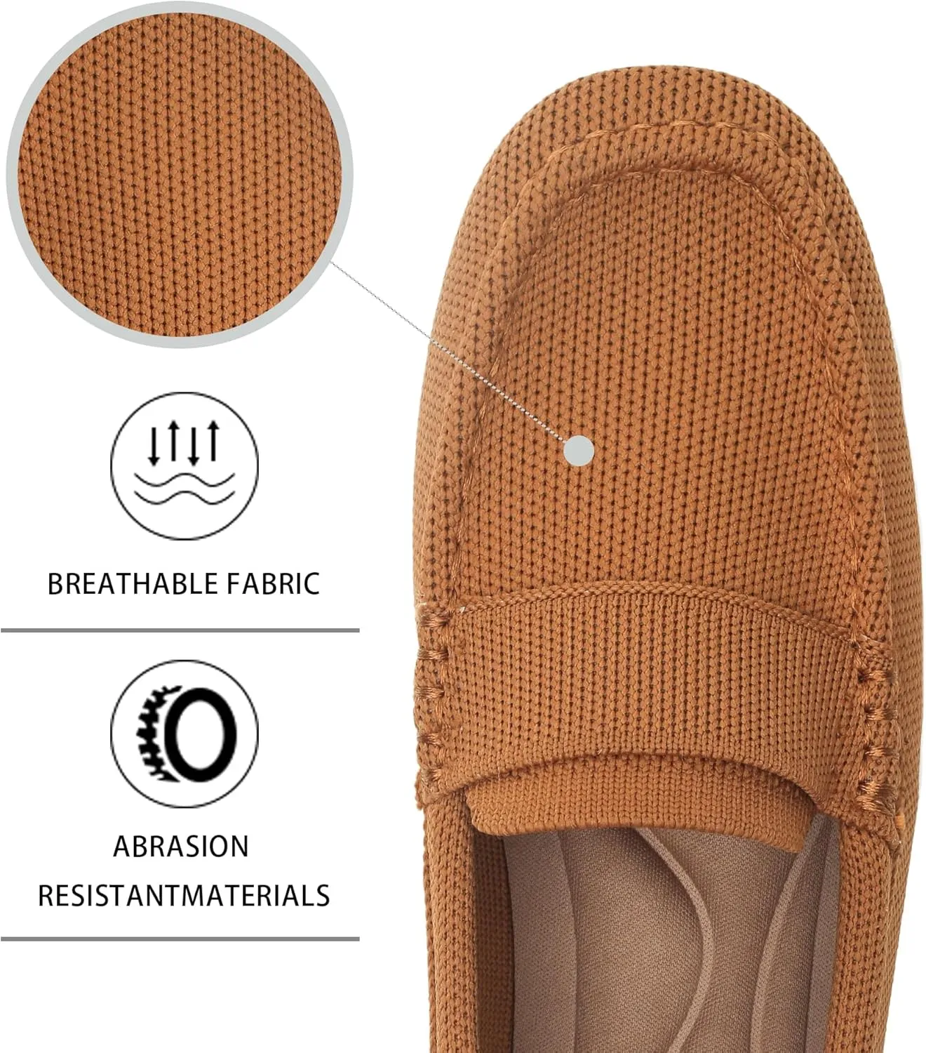 Loafers for Women Comfortable Breathable ShoeCasual Slip On Womens Driving Flats Shoes