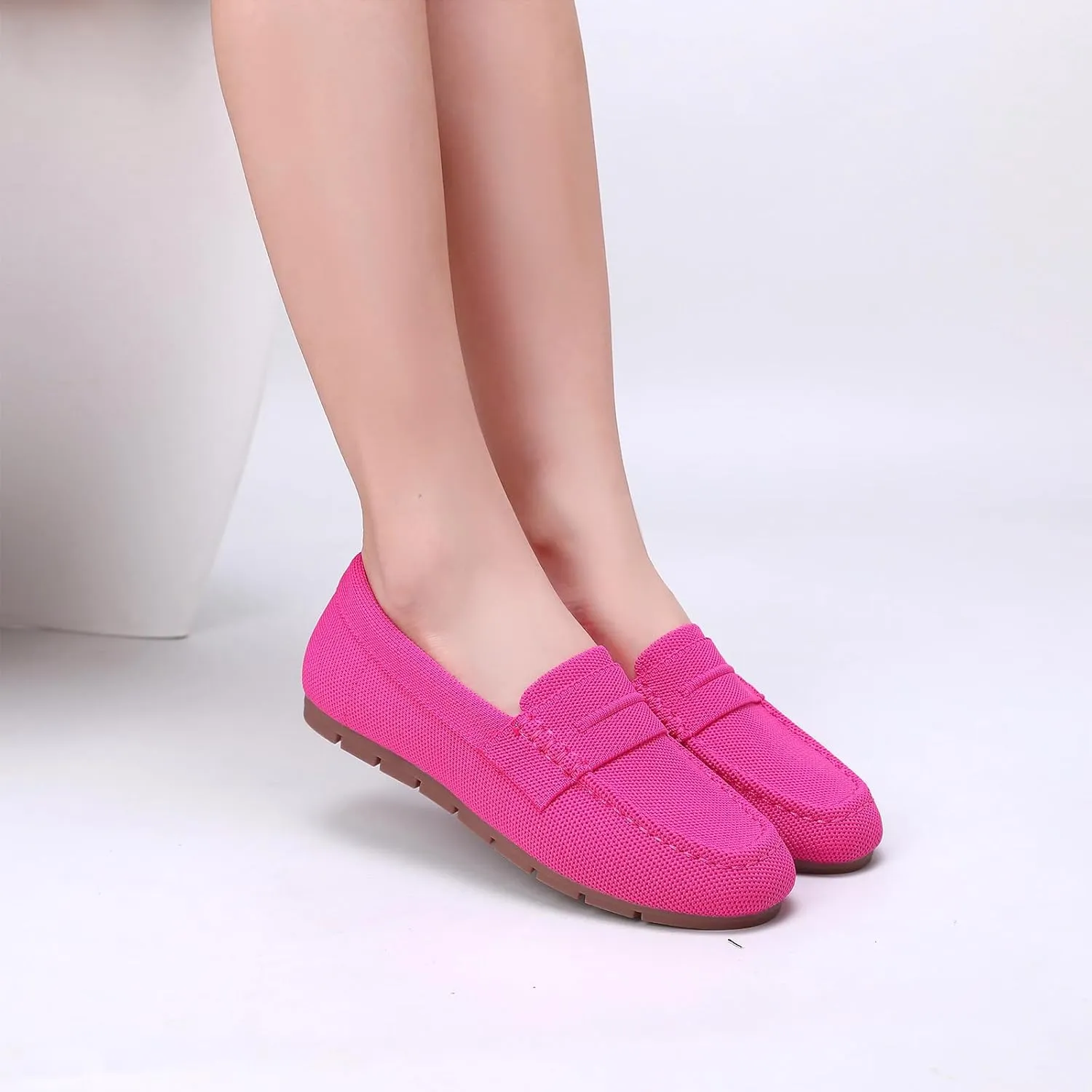 Loafers for Women Comfortable Slip on Work Flats Shoes Womens Dressy Casual Walking Shoes