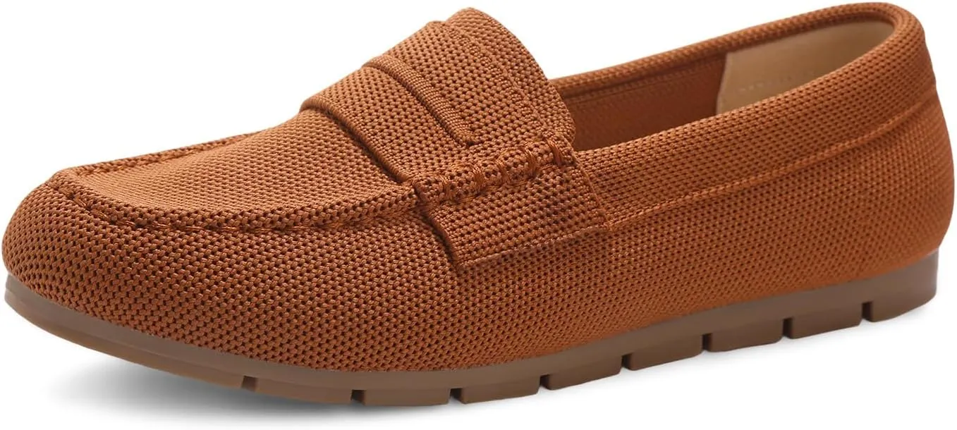 Loafers for Women Comfortable Slip on Work Flats Shoes Womens Dressy Casual Walking Shoes