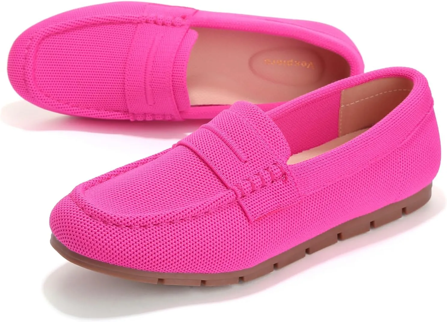 Loafers for Women Comfortable Slip on Work Flats Shoes Womens Dressy Casual Walking Shoes