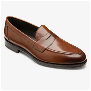 Loake Hornbeam Mahogany Loafer F Fit@