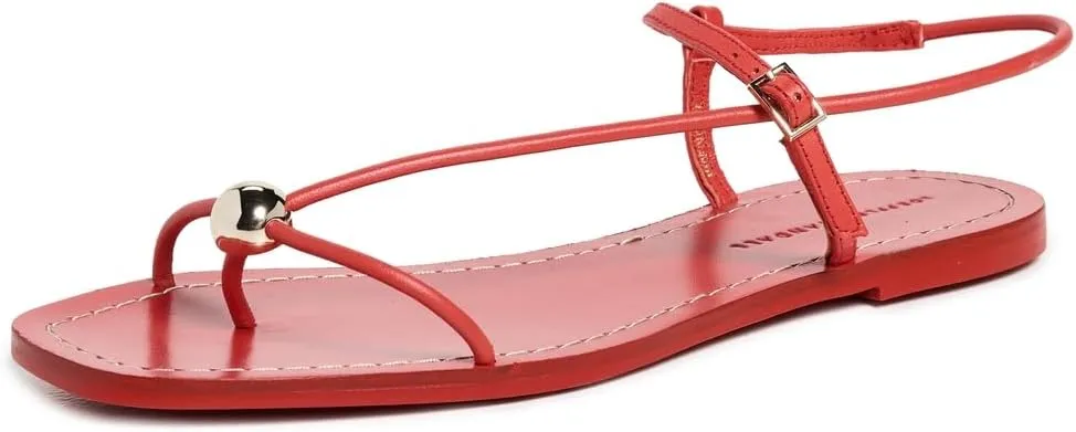 Loeffler Randall Women's Lara Strappy Flat Sandals