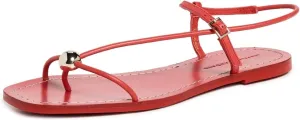 Loeffler Randall Women's Lara Strappy Flat Sandals