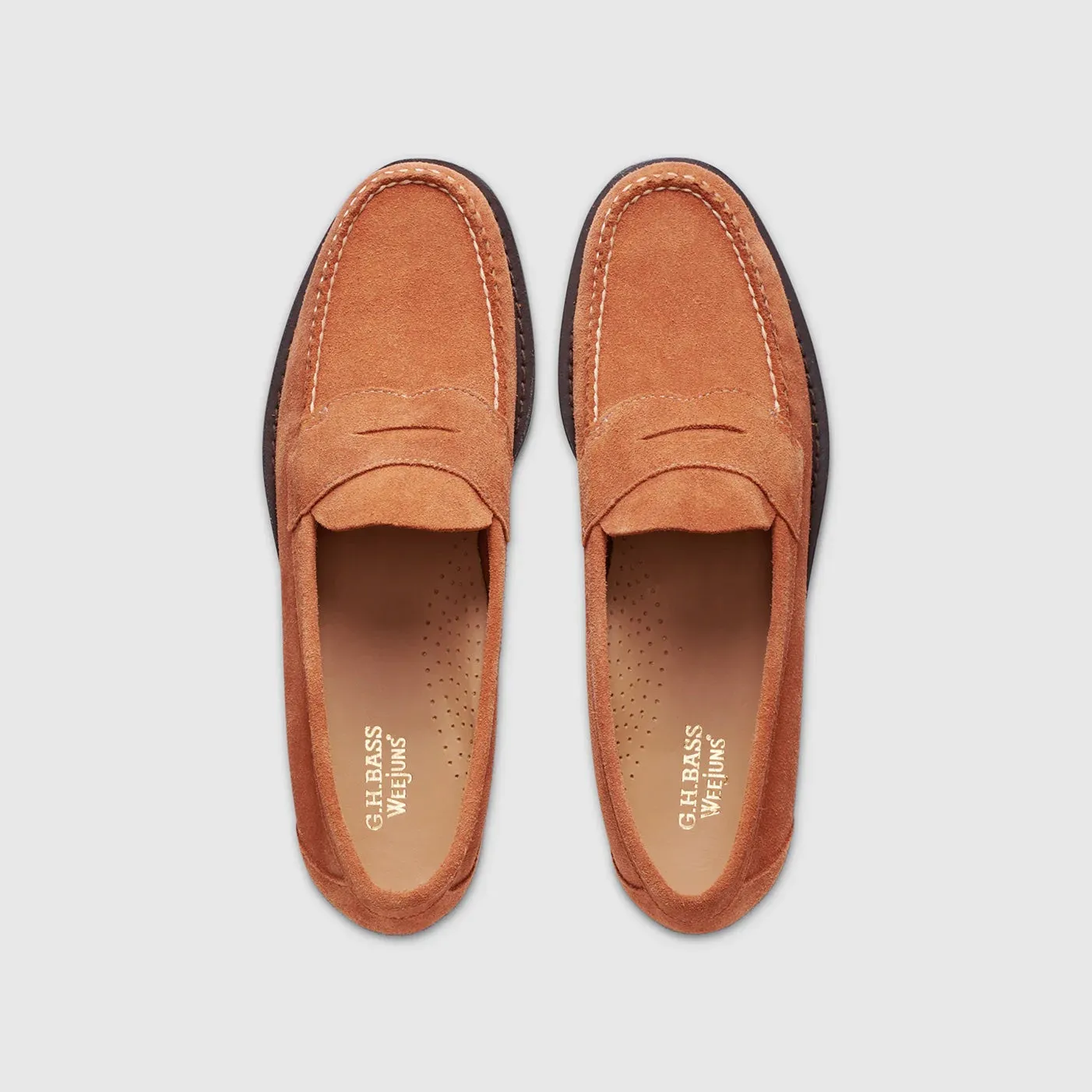 Logan Suede Weejuns Loafer in Tan