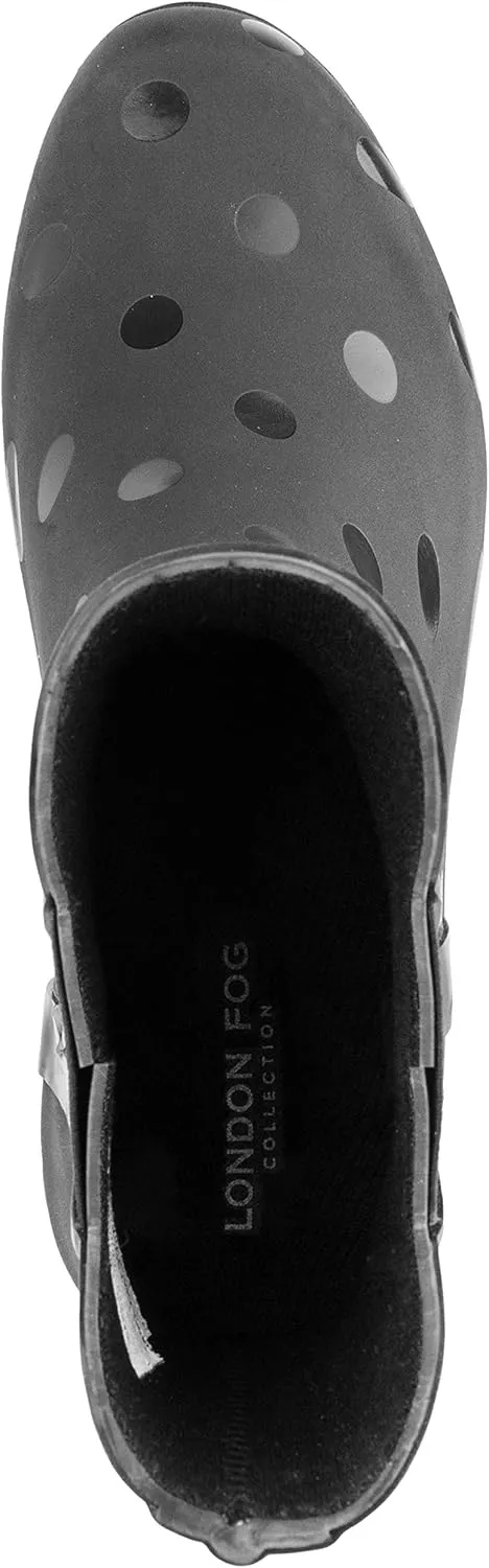 LONDON FOG Women's Piccadilly Rain Boot
