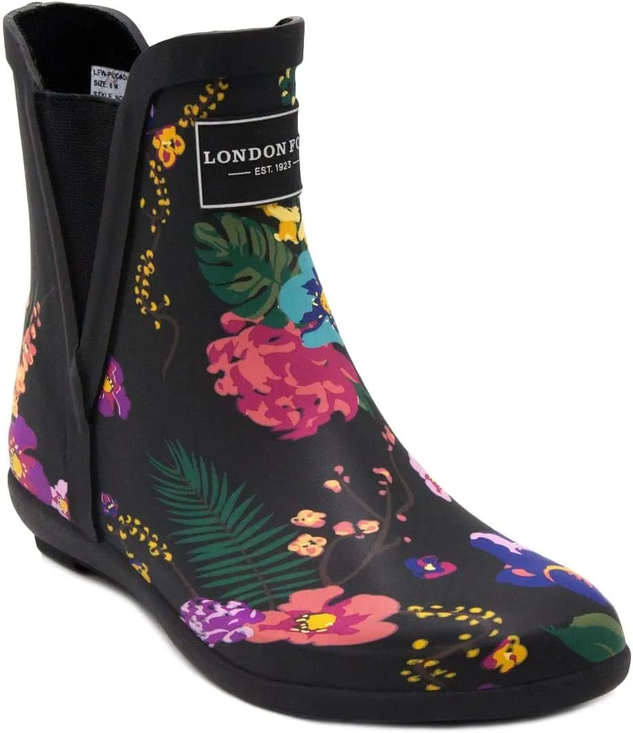 LONDON FOG Women's Piccadilly Rain Boot