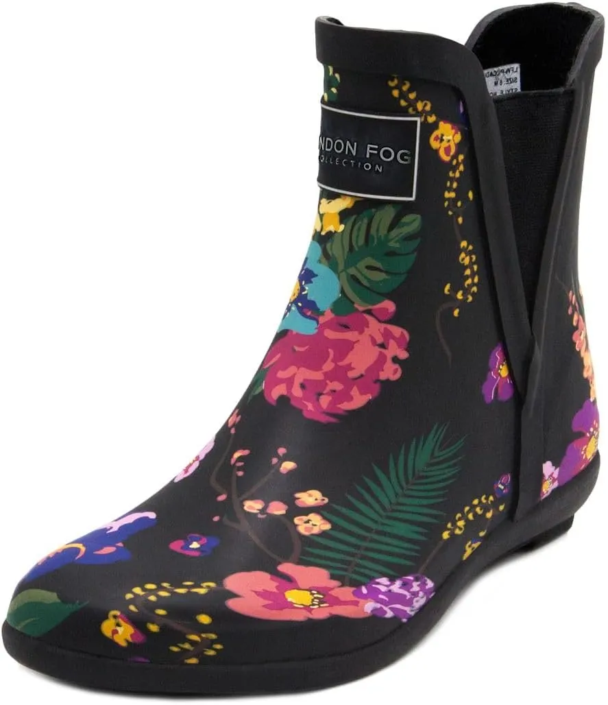 LONDON FOG Women's Piccadilly Rain Boot
