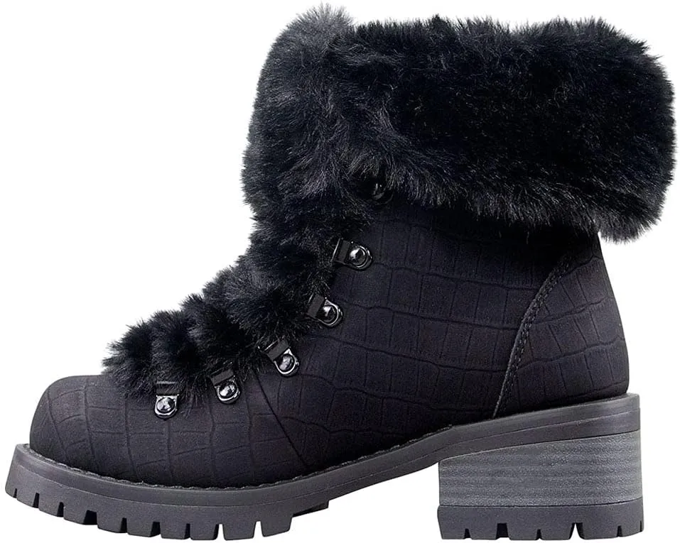 Lugz Women's Adore Fur Classic Chukka Fashion Boot
