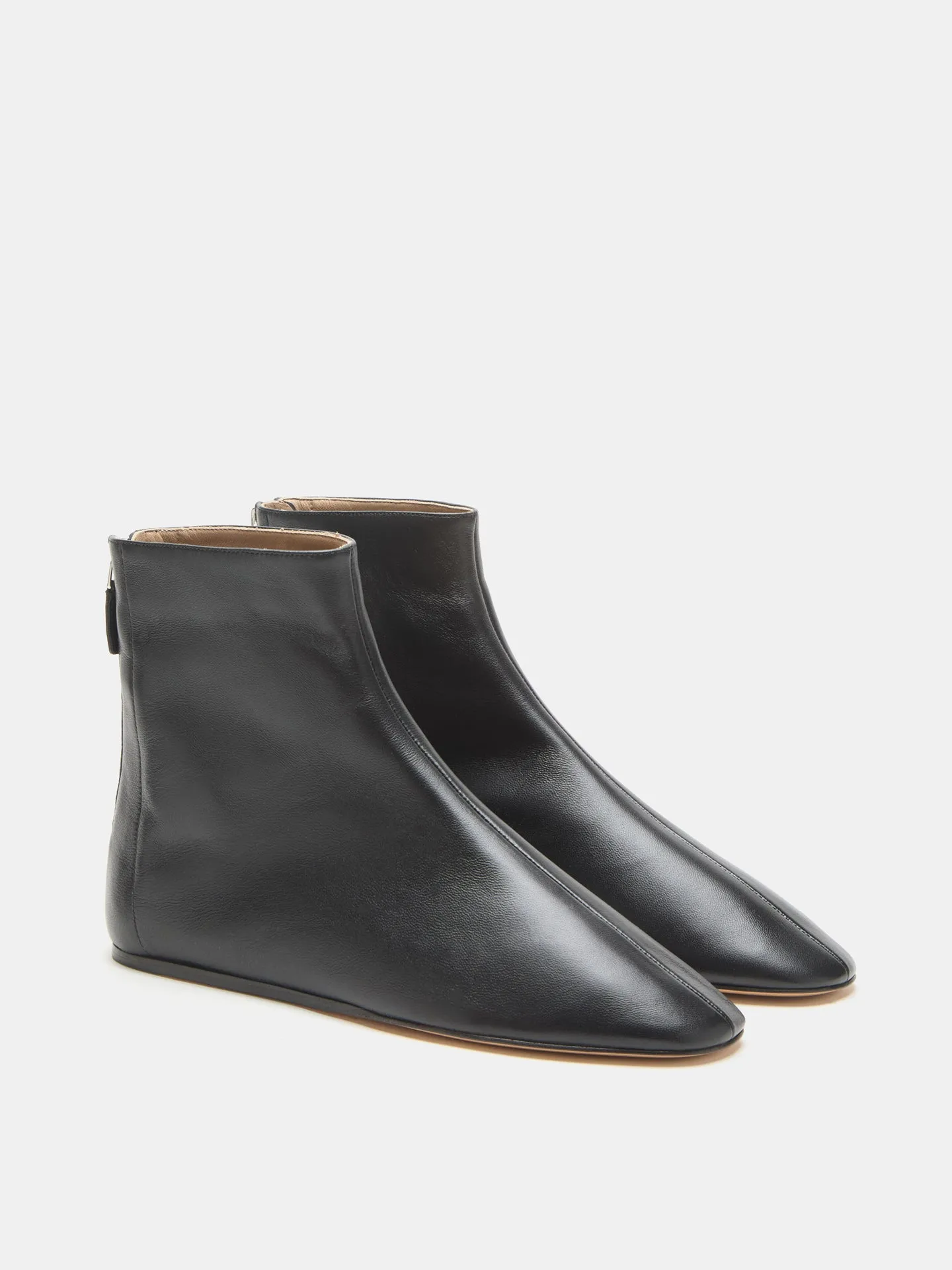 Luna Ankle Boot / Black Leather