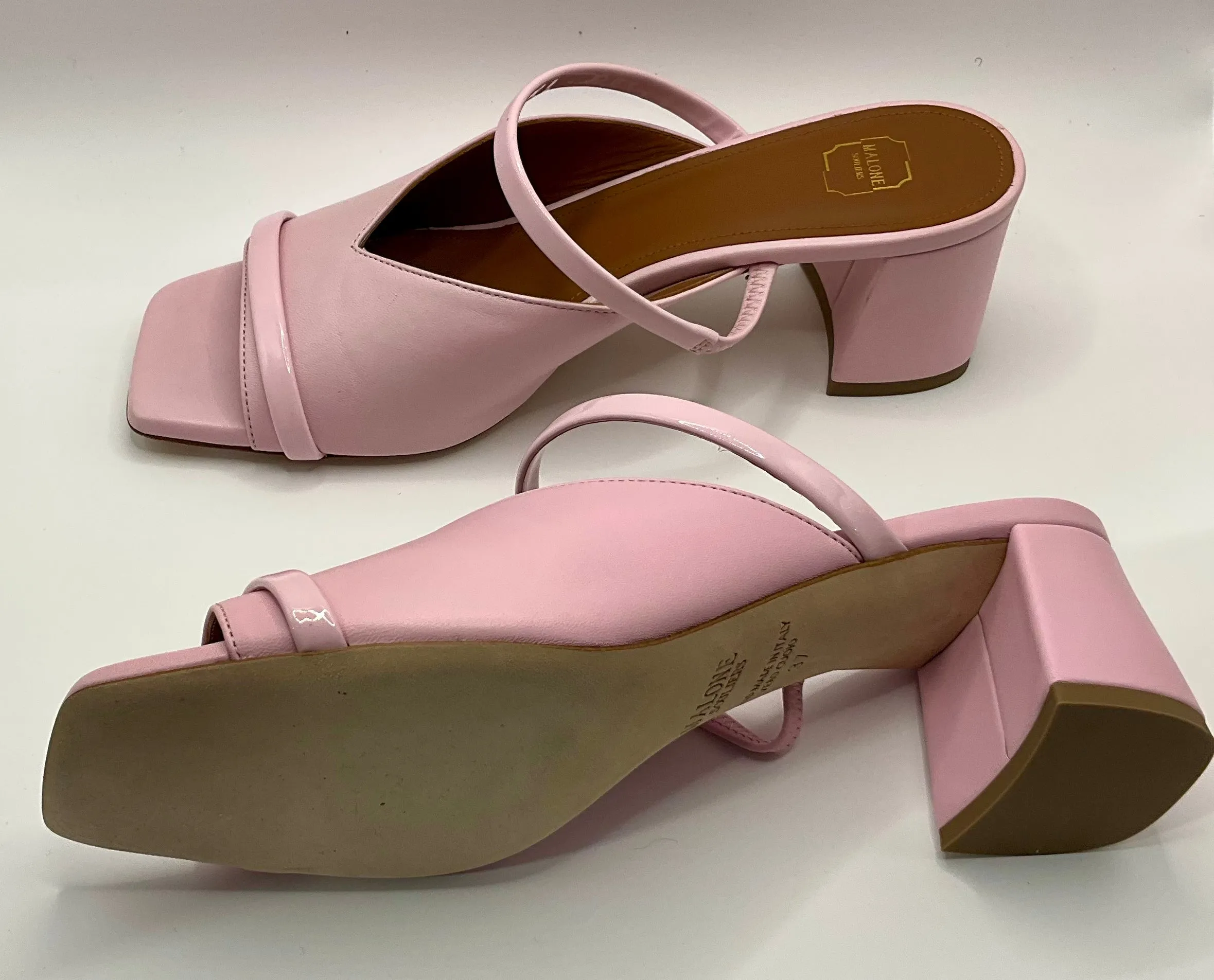 Malone Soulless Light Pink Mule 37