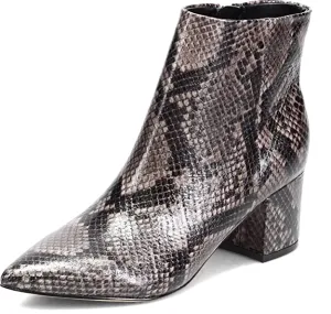 Marc Fisher Jelly 3 Gray Snake 6 M
