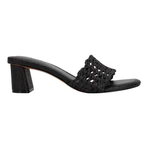 Marc Fisher LTD JAZMINE BLACK/FT RAFFIA BRAID WOVEN